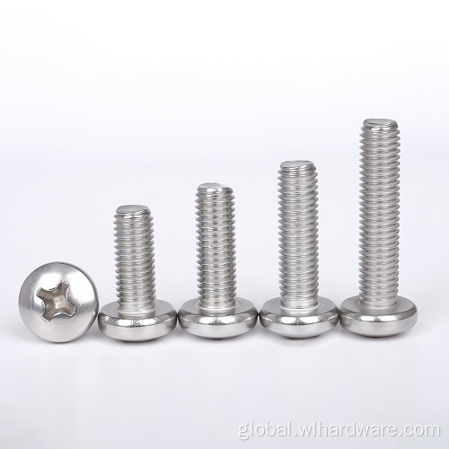 SS304 316 Phillip Pan Head Machine Screws